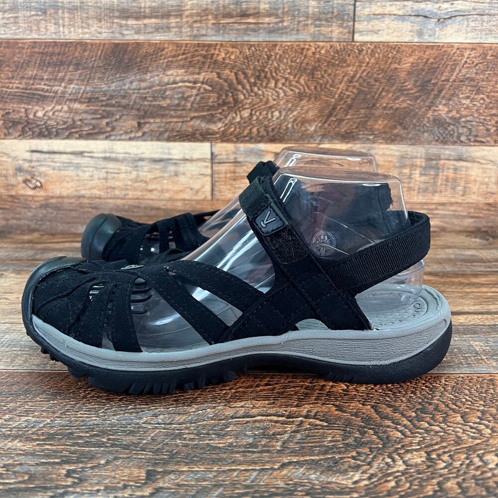 Keen Rose Slingback Black Water Sandals Women's 7.5 Hiking Outdoor Shoes